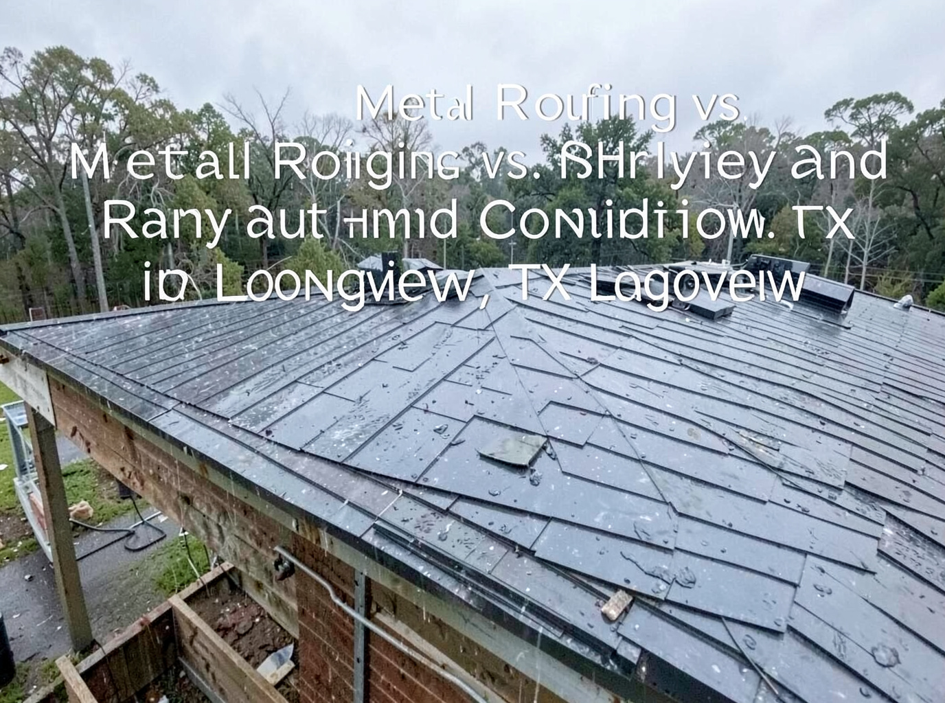 Metal Roofing vs. Shingles for Rainy and Humid Conditions in Longview, TX